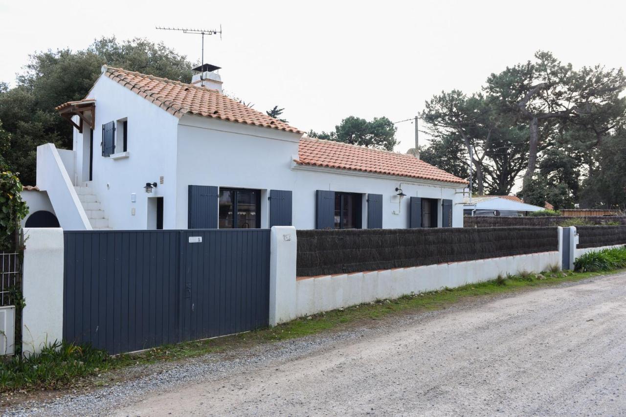 550M De La Plage De La Clere - Maison Pour 6 Noirmoutier-en-l'Ile Eksteriør billede