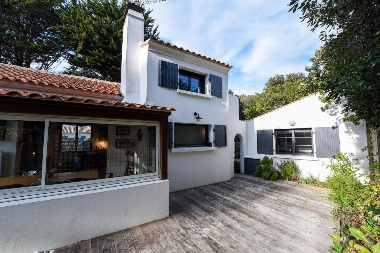 550M De La Plage De La Clere - Maison Pour 6 Noirmoutier-en-l'Ile Eksteriør billede